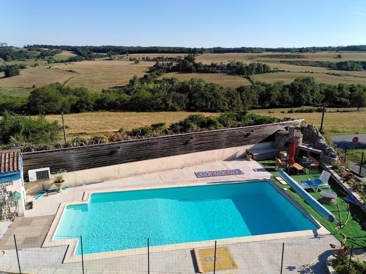 Bed and Breakfast Le Galaveyson Le Grand-Serre Exterior foto