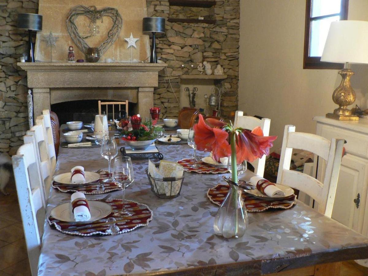 Bed and Breakfast Le Galaveyson Le Grand-Serre Exterior foto